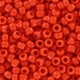 Toho seed beads 8/0 round Opaque Sunset Orange - TR-08-50